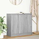 vidaXL Dressoir 85x34x76 cm bewerkt hout wit