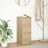 vidaXL Sideboard 29.5x34x76 cm chipboard white