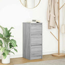 vidaXL Sideboard 29.5x34x76 cm chipboard white