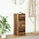 vidaXL Sideboard 29.5x34x76 cm chipboard white