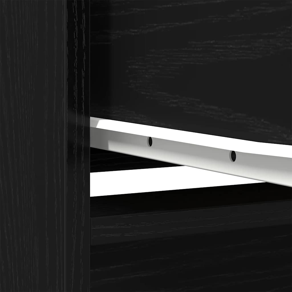 vidaXL Kast met lade 55,5x34x119,5 cm spaanplaat wit