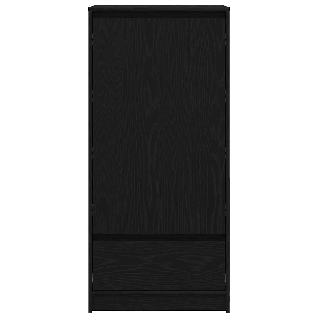 vidaXL Kast met lade 55,5x34x119,5 cm spaanplaat wit