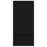 vidaXL Kast met lade 55,5x34x119,5 cm spaanplaat wit
