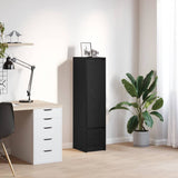vidaXL Highboard 29,5x34x119,5 cm spaanplaat wit