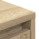 vidaXL Highboard 29,5x34x119,5 cm spaanplaat wit