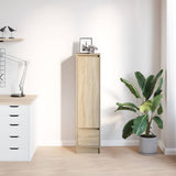 vidaXL Highboard 29,5x34x119,5 cm spaanplaat wit