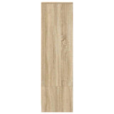 vidaXL Highboard 29,5x34x119,5 cm spaanplaat wit