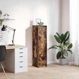 vidaXL Highboard 29,5x34x119,5 cm spaanplaat wit