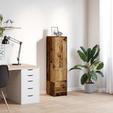 vidaXL Highboard 29,5x34x119,5 cm spaanplaat wit