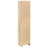vidaXL Hoge kast 37,5x35x180 cm spaanplaat wit