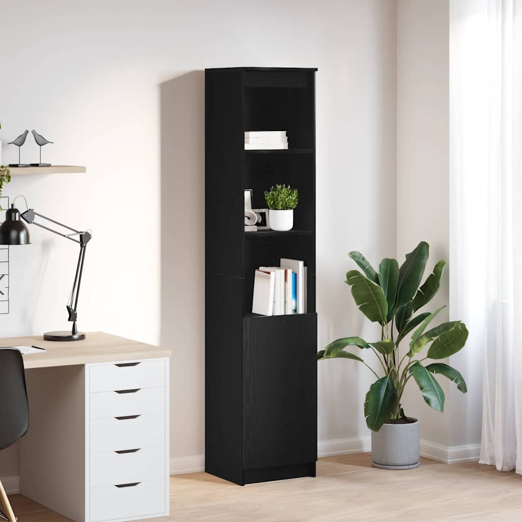 vidaXL Highboard 50x35x180 cm chipboard white