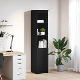 vidaXL Highboard 50x35x180 cm chipboard white