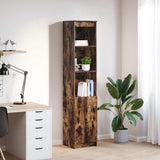 vidaXL Highboard 50x35x180 cm chipboard white