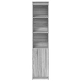 vidaXL Highboard 50x35x180 cm chipboard white