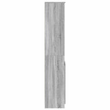 vidaXL Highboard 50x35x180 cm chipboard white