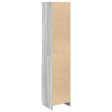 vidaXL Highboard 50x35x180 cm chipboard white