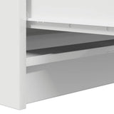 vidaXL Dressoir 37,5x35x76 cm bewerkt hout wit