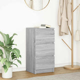 vidaXL Dressoir 37,5x35x76 cm bewerkt hout wit