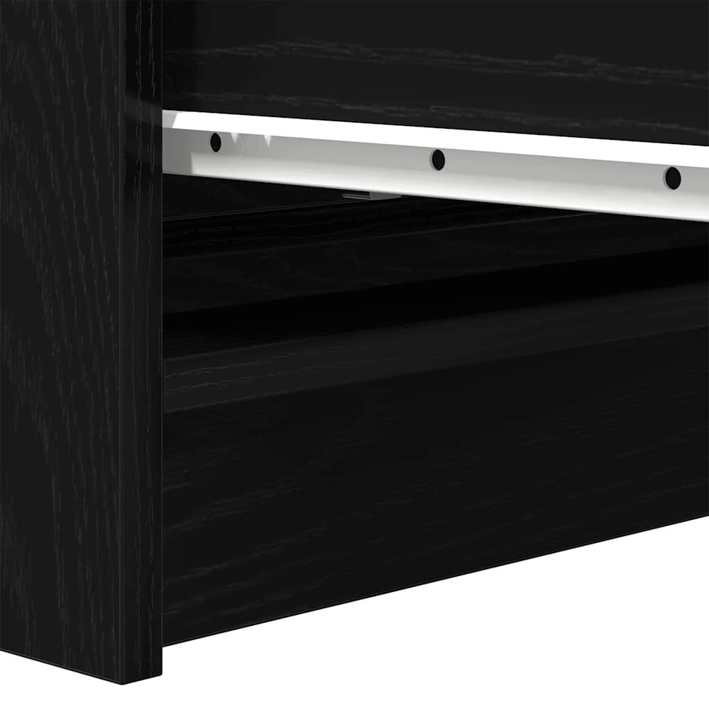 vidaXL Dressoir 80x35x76 cm spaanplaat wit