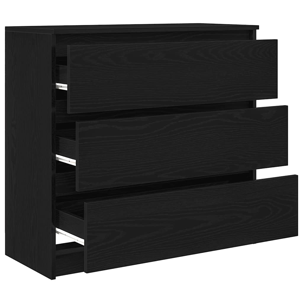 vidaXL Dressoir 80x35x76 cm spaanplaat wit