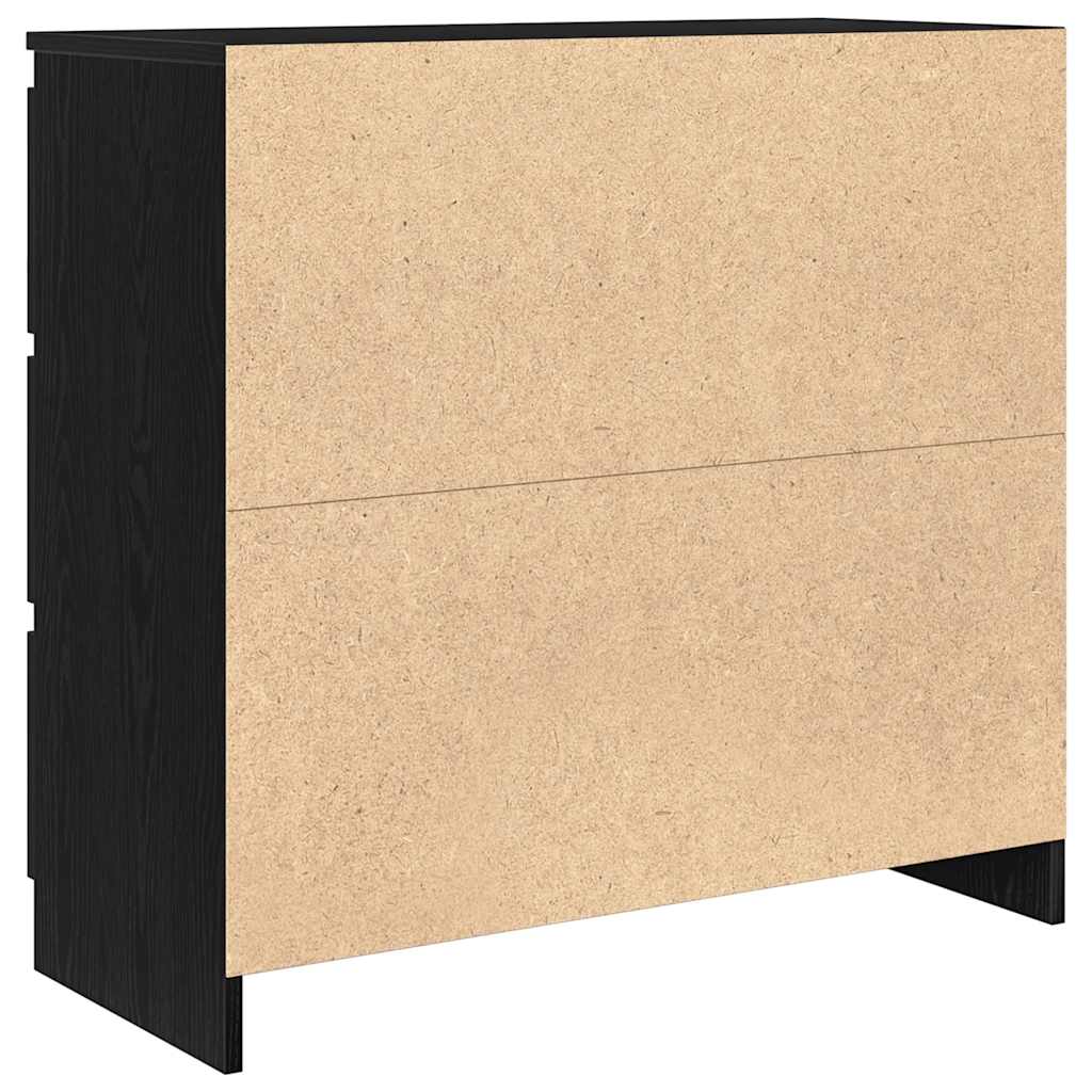 vidaXL Dressoir 80x35x76 cm spaanplaat wit