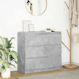 vidaXL Dressoir 80x35x76 cm spaanplaat wit