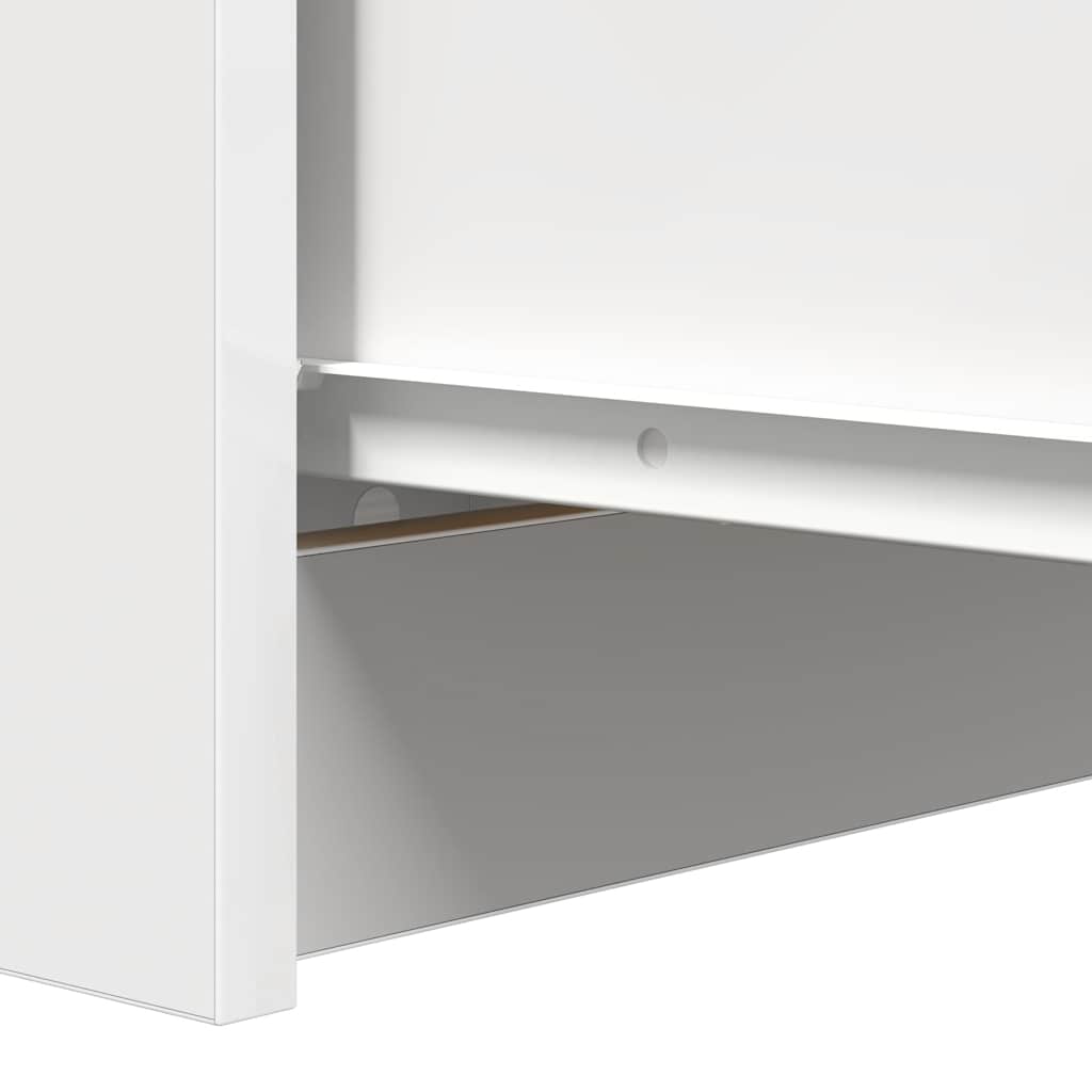 vidaXL Dressoir 37,5x35x76 cm bewerkt hout wit