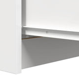 vidaXL Dressoir 37,5x35x76 cm bewerkt hout wit