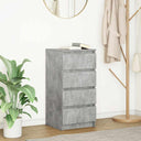 vidaXL Dressoir 37,5x35x76 cm bewerkt hout wit
