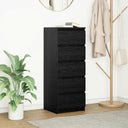 vidaXL Dressoir met lades 37,5x35x99 cm spaanplaat wit