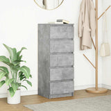 vidaXL Dressoir met lades 37,5x35x99 cm spaanplaat wit