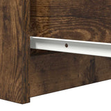 vidaXL Dressoir met lades 37,5x35x99 cm spaanplaat wit