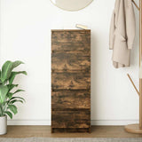vidaXL Dressoir met lades 37,5x35x99 cm spaanplaat wit