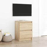 vidaXL Tv-meubel 40x35x54 cm spaanplaat wit