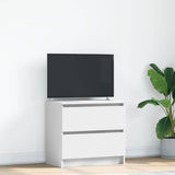 vidaXL Tv-meubel 40x35x54 cm spaanplaat wit