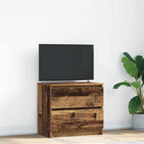 vidaXL Tv-meubel 40x35x54 cm spaanplaat wit