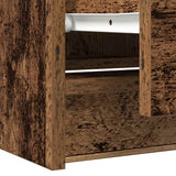 vidaXL Tv-meubel 40x35x54 cm spaanplaat wit