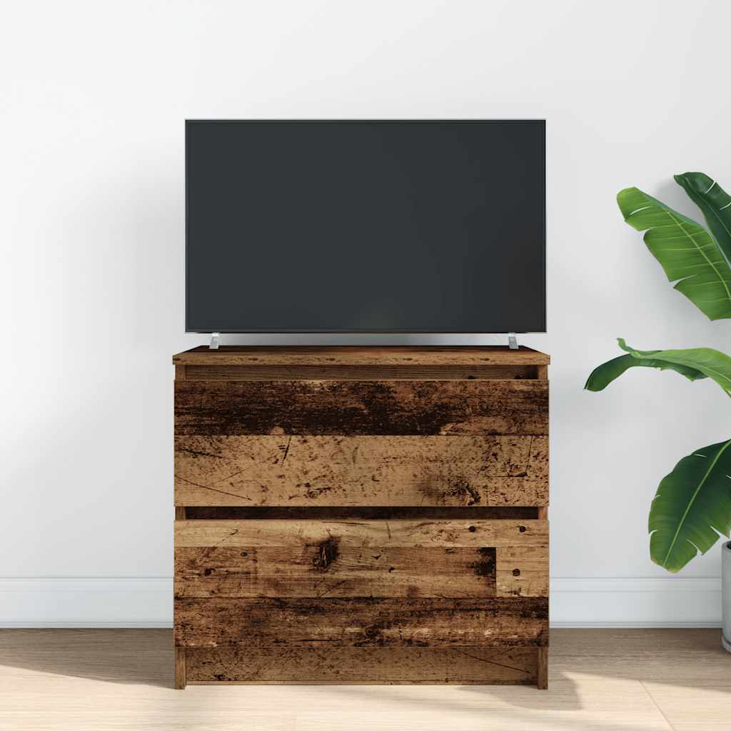 vidaXL Tv-meubel 40x35x54 cm spaanplaat wit
