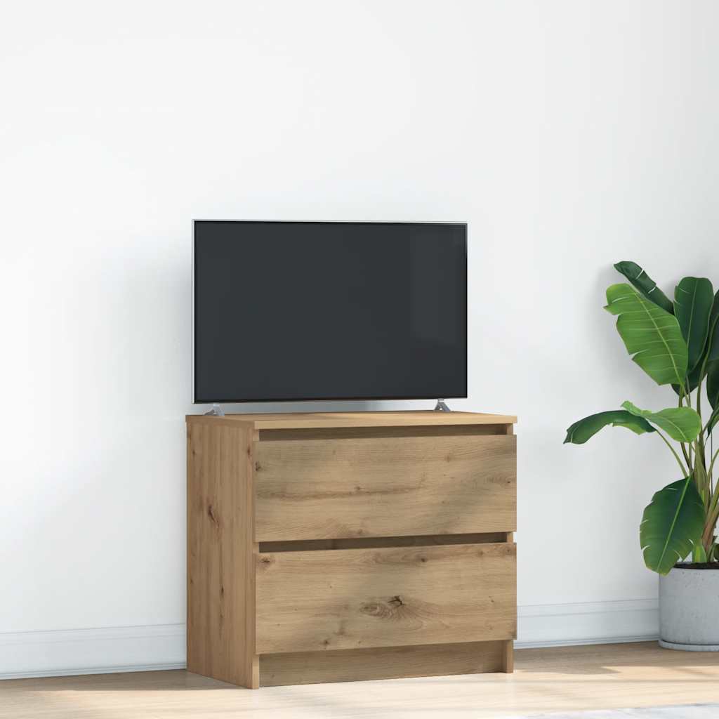 vidaXL Tv-meubel 40x35x54 cm spaanplaat wit