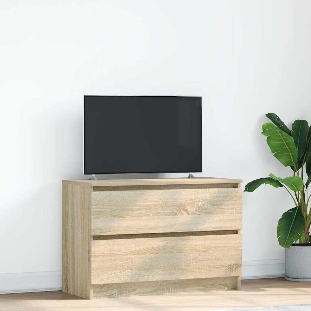 vidaXL Tv-meubel 40x35x54 cm spaanplaat wit