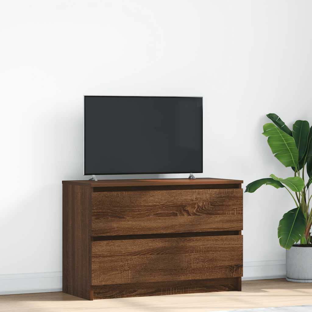 vidaXL Tv-meubel 40x35x54 cm spaanplaat wit