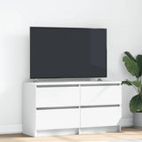 vidaXL Tv-meubel 40x35x54 cm spaanplaat wit