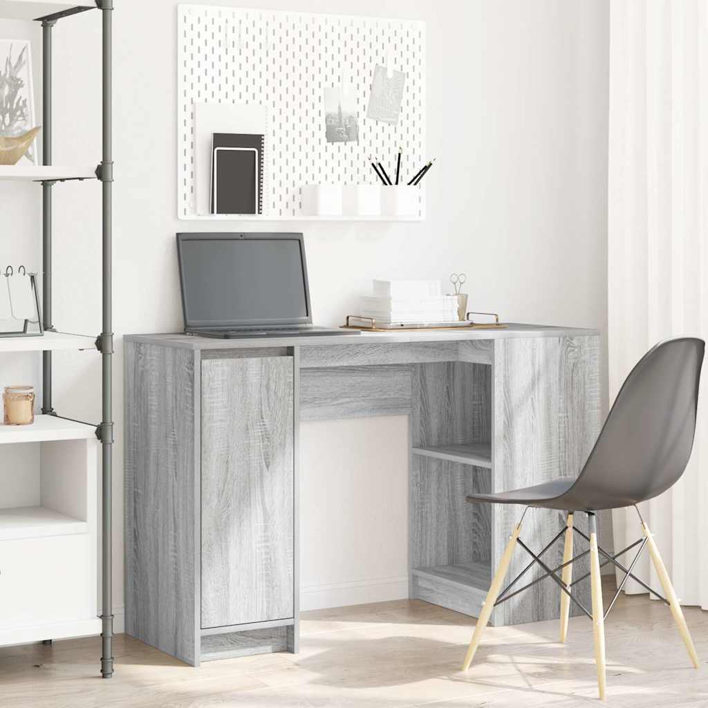vidaXL Bureau 120x42x76 cm spaanplaat wit