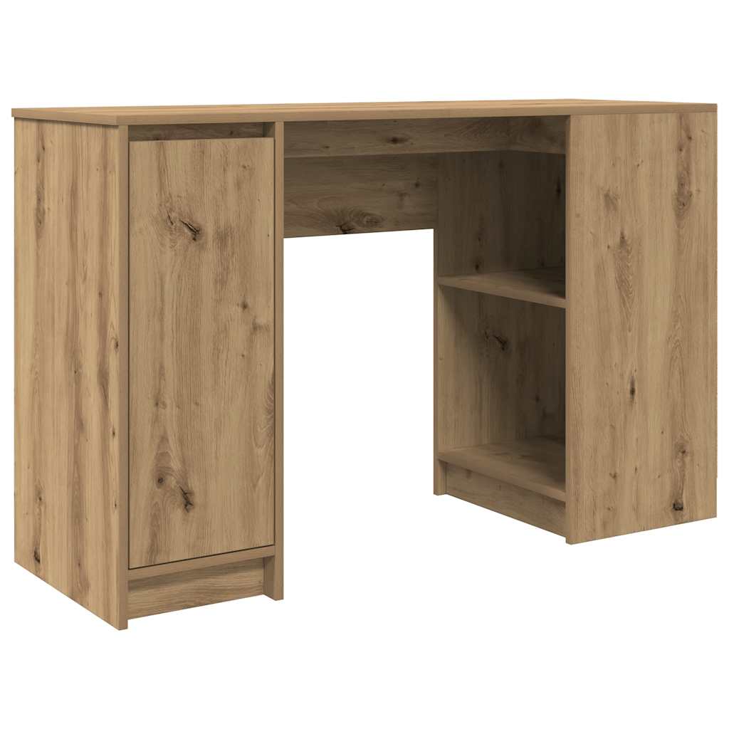 vidaXL Bureau 120x42x76 cm spaanplaat wit