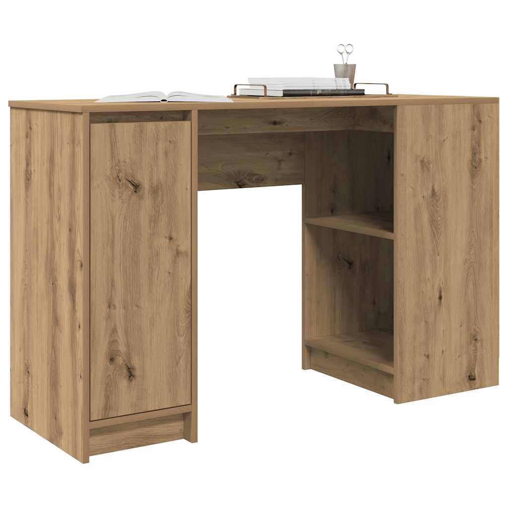 vidaXL Bureau 120x42x76 cm spaanplaat wit