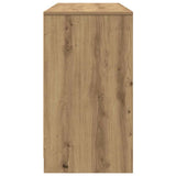 vidaXL Bureau 120x42x76 cm spaanplaat wit