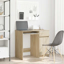 vidaXL Bureau 86x49x76 cm spaanplaat wit