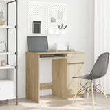 vidaXL Bureau 86x49x76 cm spaanplaat wit