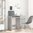 vidaXL Bureau 86x49x76 cm spaanplaat wit