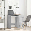vidaXL Bureau 86x49x76 cm spaanplaat wit